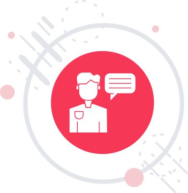 Beyaz zemin üzerinde soru ve ünlem işareti olan çizgi insan kafası. İnsan zekası işareti. İnsan kaynakları ve yönetim. Renkli özet kavramı.