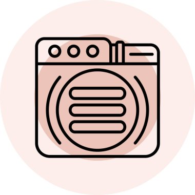 Modern b 'nin vektör illüstrasyonu eksik simgesi