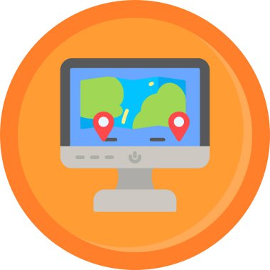 konum pin haritası simgesi