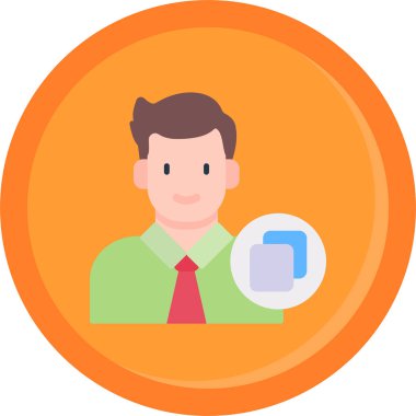 Rozet simge vektör çizim