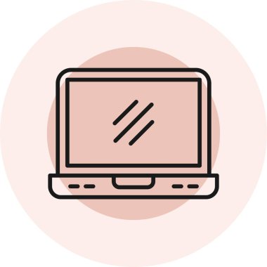 bilgisayar simgesi vektör illüstrasyonu