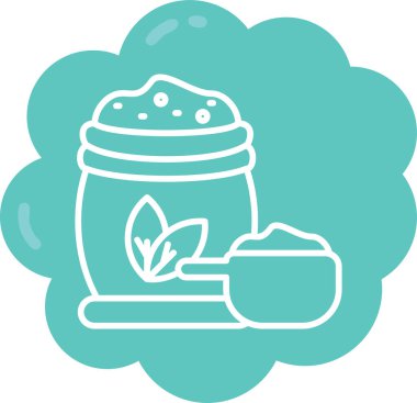 Kahve bardağı simgesi düz stil.