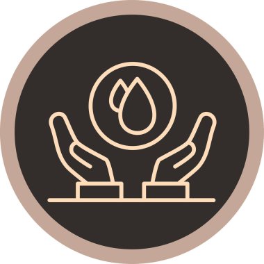 Moda biçimi izole edilmiş arkaplanda eko bitki simgesi