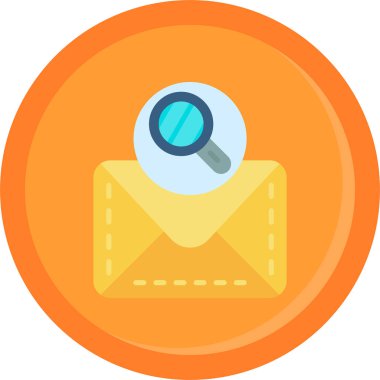 e- posta harf vektörü simgesi