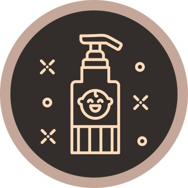 Duş. Web simgesi basit illüstrasyon