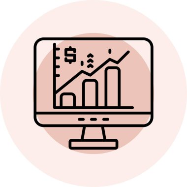 Web simgesi vektör illüstrasyonu