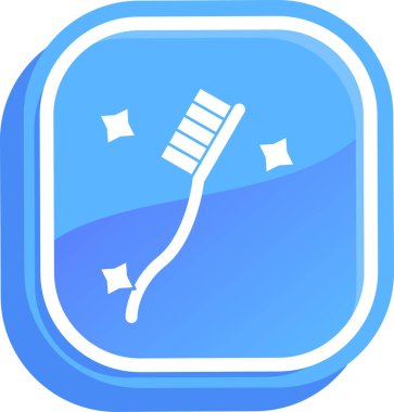 Comb simgesinin vektör illüstrasyonu