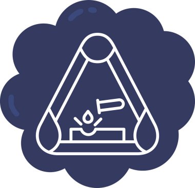 Yiyecek ve yiyeceklerin vektör illüstrasyonu