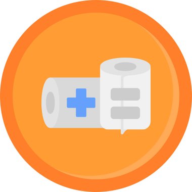 İlaç. Web simgesi basit illüstrasyon