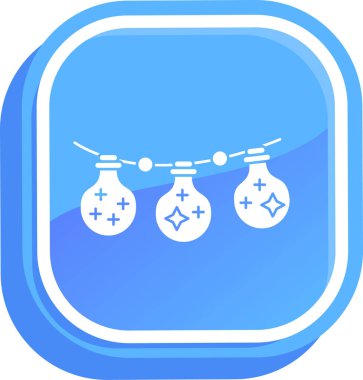 Modern b 'nin vektör çizimi ışık simgesinden yoksun