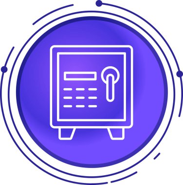 Bilgisayar anahtarı. Web simgesi basit tasarım