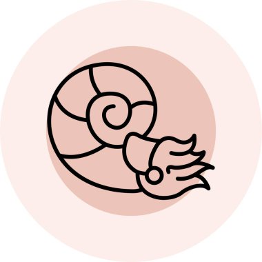 Salyangoz vektör resimleme