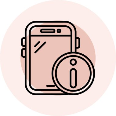 vektör izleme simgesi illüstrasyonu