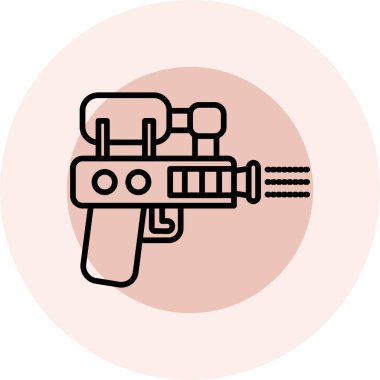 Modern simgenin vektör illüstrasyonu