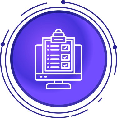 Vektör belgesi Simge illüstrasyonu