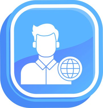 seo modern simgesinin vektör illüstrasyonu