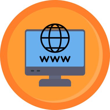 Web tasarım simgesi, vektör illüstrasyonu