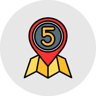 Vektör olarak harita işaretleyici simgesi. logotype