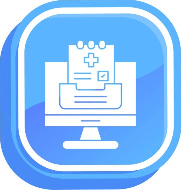 bilgisayar dizüstü simge vektör çizim