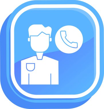 Vektör Çağrısı Simgesi illüstrasyonu