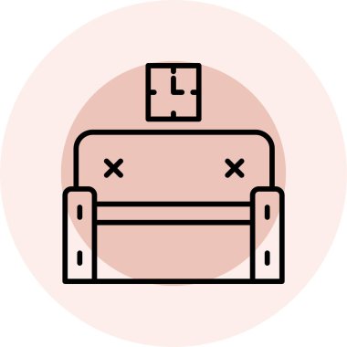 Modern b 'nin vektör illüstrasyonu eksik simgesi