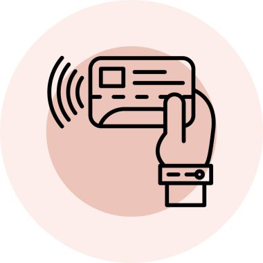 Wi-Fi ikon vektör illüstrasyon tasarımlı akıllı telefon