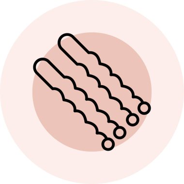 Modern bir simgenin vektör illüstrasyonu