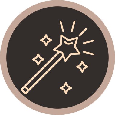 Asa. Web simgesi basit illüstrasyon