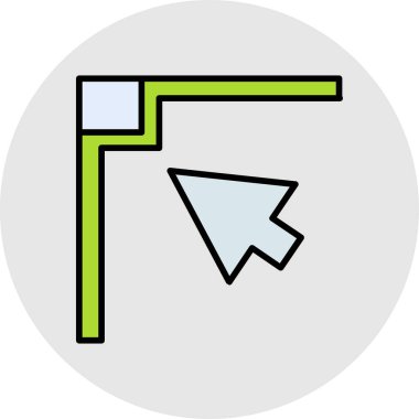 ok simgesi, vektör illüstrasyon tasarımı