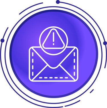 E-posta. Web simgesi basit tasarım