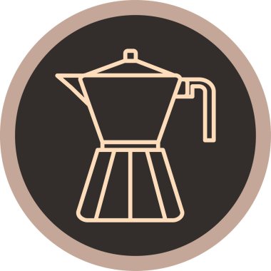 kahve öğütücü ikon vektör illüstrasyonu