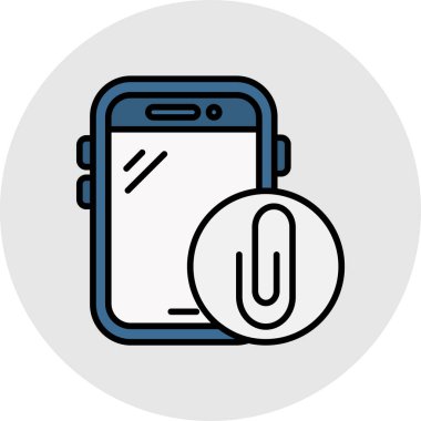 vektör cep telefon simgesi