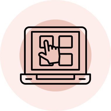 imleci olan dizüstü bilgisayar