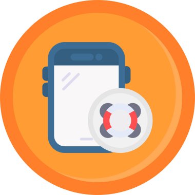 mobil uygulama. Basit resimleme