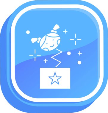 Noel simgesi, vektör illüstrasyonu