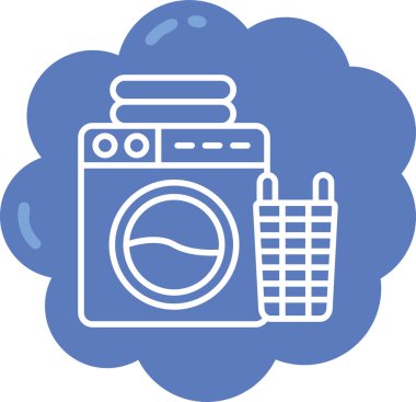 Çamaşır makinesi. Basit tasarım