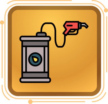 yakıt ikonu, basit biçim