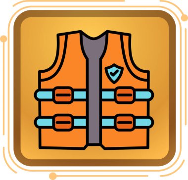 Ceket yeleği simgesi, taslak biçimi