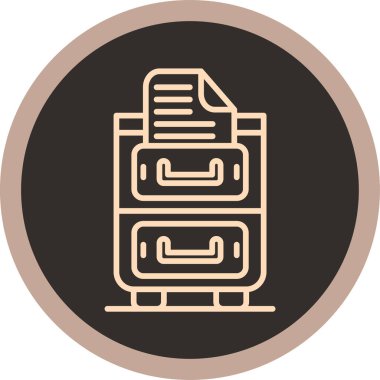 Bir kitap simgesinin vektör illüstrasyonu