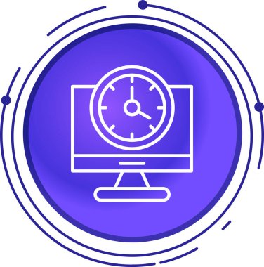 vektör saat resimleme