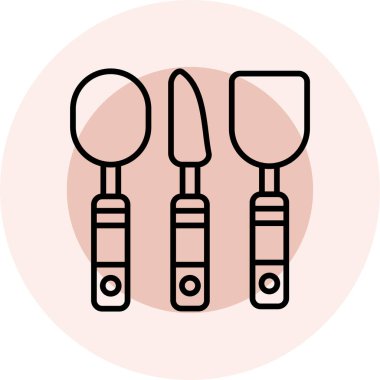 dürbün simgesi. Web için dürbün vektör simgelerinin düz çizimi