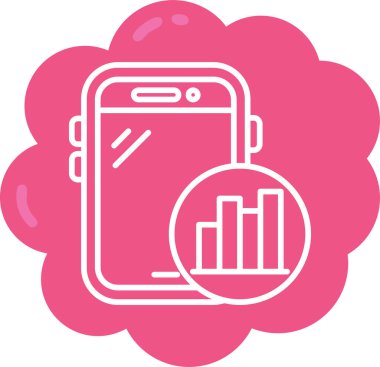 Cep telefonu. Basit resimleme