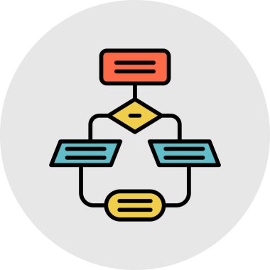 vektör ağ simgesi çizimi