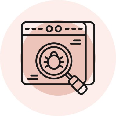 seo modern simge tasarımının vektör illüstrasyonu