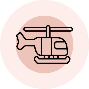 Modern simgenin vektör illüstrasyonu