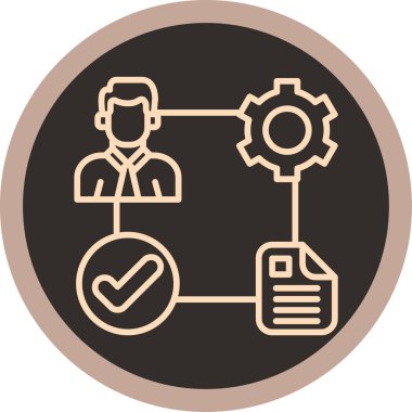 seo modern simgesinin vektör illüstrasyonu