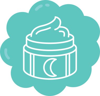 Güzellik ve spa simgelerinin vektör çizimi