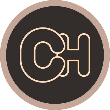 Bir b eksikliği simgesinin vektör çizimi