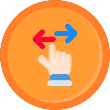 El hareketi parmak simgesi