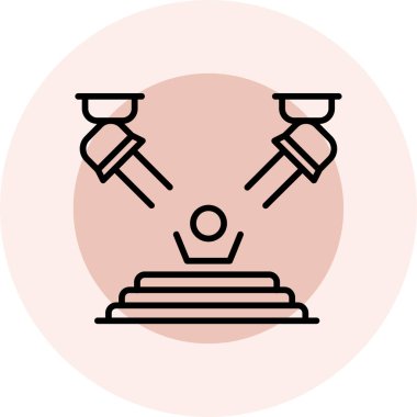 Bir satranç oyununun vektör illüstrasyonu